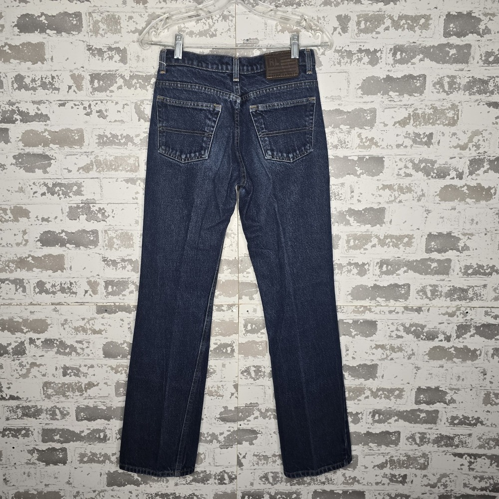 Polo Ralph Lauren Jeans Womens 2 Dark Wash Bootcut Mid Rise 100% Cotton Denim - Picture 5 of 11